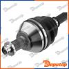 Demi-Arbre de Transmission gauche pour VW | NPW-VW-226, 18-215640